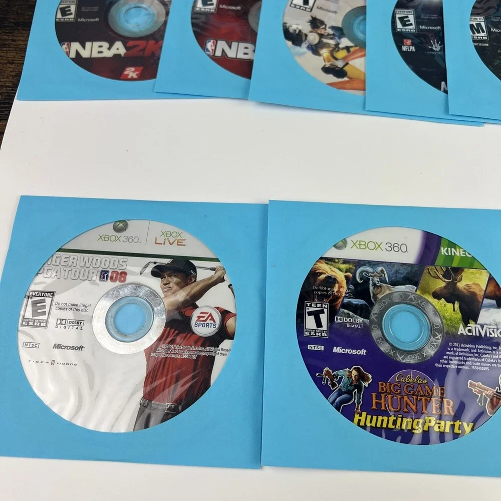 Multi Platform Loose Discs Video Game - Lot Of 42 - AS IS Untested Scratches